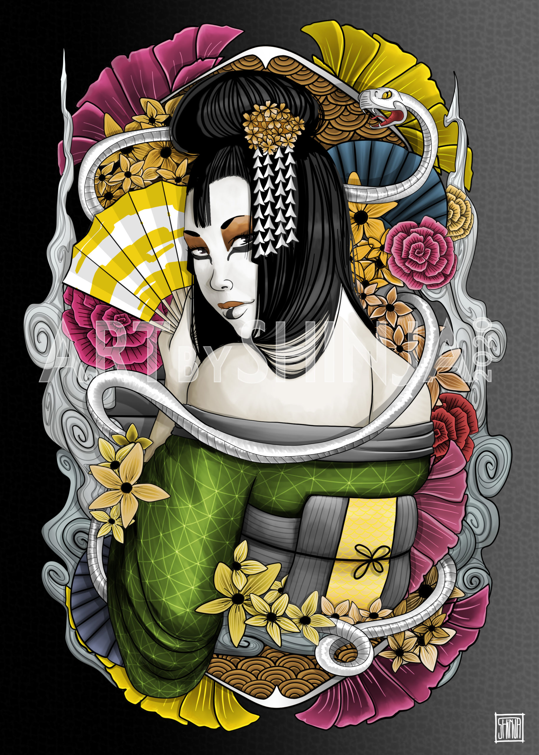 Japan Goddess Benzaiten